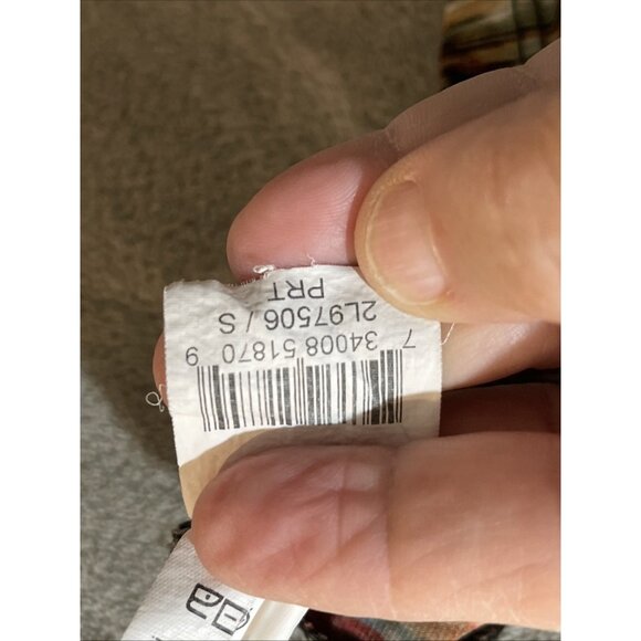 Karen Kane Multi-color Stretch Jersey Sleeveless Border Print Dress Women Sz Sm - Picture 16 of 16